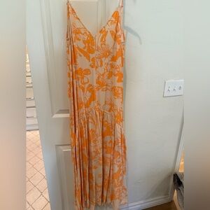 H&M Floral Orange Women's sundress